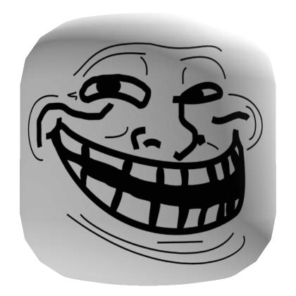 roblox trollface|free troll face roblox.